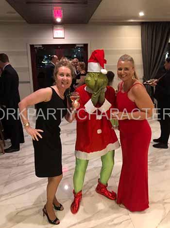 nyc-grinch-character-party-rental-image | New York Party Characters Grinch Rental for Christmas party