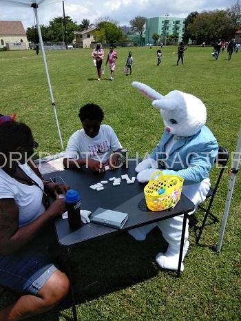 Easter Bunny Game Character NY